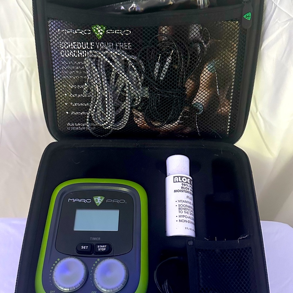 Marc Pro is a unique EMS device that helps muscles recover faster.